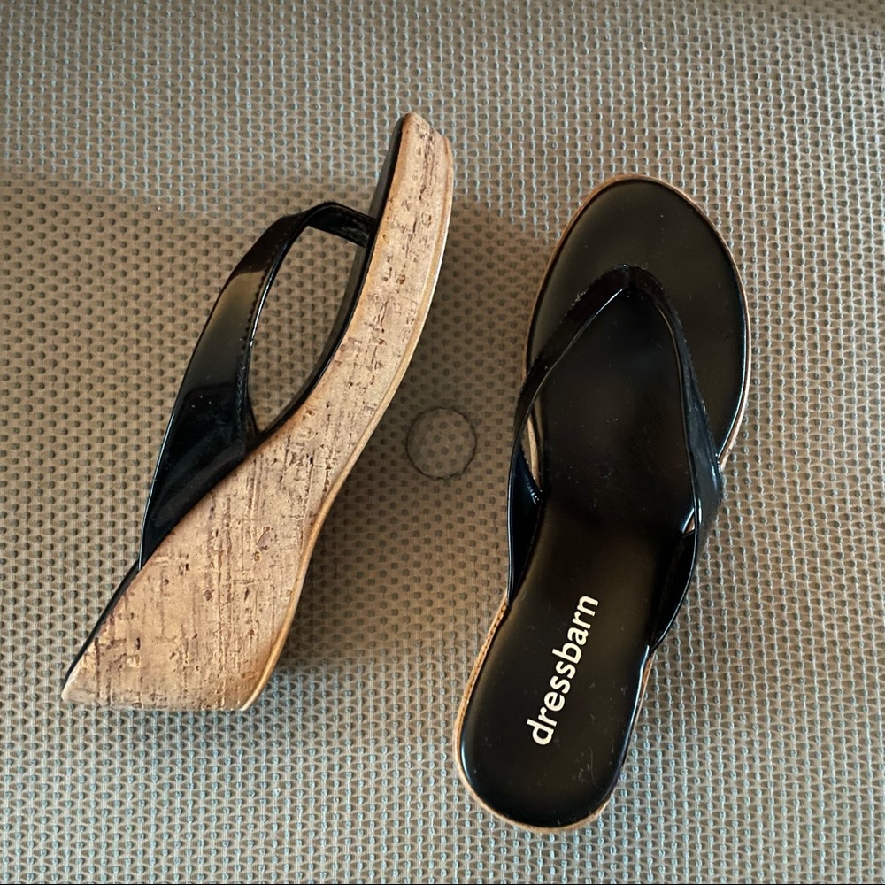 Patent Leather Wedges from Dressbarn